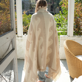 Sandy Waves Jacquard Throw